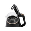 Fierbator electric 1l control temp negru Lund 68216 14
