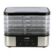 Deshidratator alimente cu5tăvi,inox,380w, Lund 68281 14