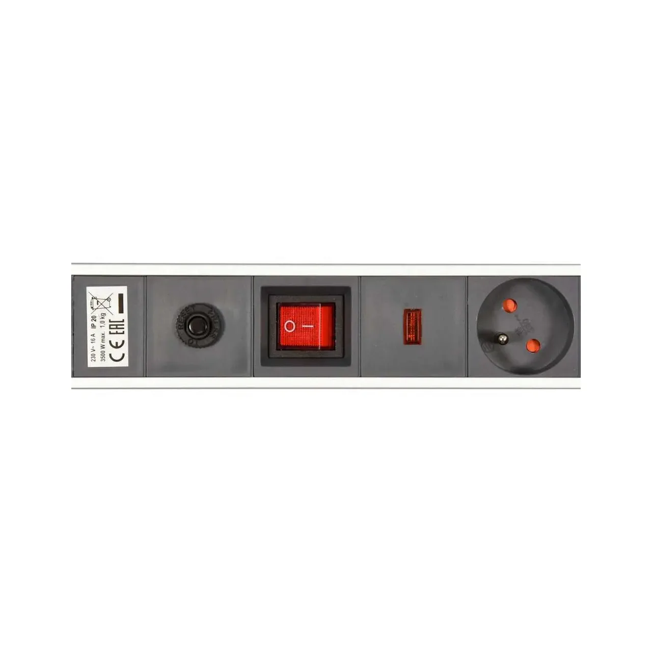 Prelungitor electric 6 prize cu întrerupator, 3 m Sthor 72373 6