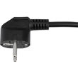 Prelungitor electric 4 prize cu întrerupător negru 1,5 m Vorel 72630 2
