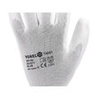 Manusi de lucru albe, marimea 10 Vorel 74081 4