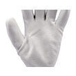 Manusi de lucru albe, marimea 10 Vorel 74081 5