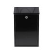 Cutie postala 400 x 250 x 100 mm neagra Vorel 78570 1