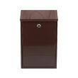 Cutie postala 400 x 250 x 100 mm maro Vorel 78572 1