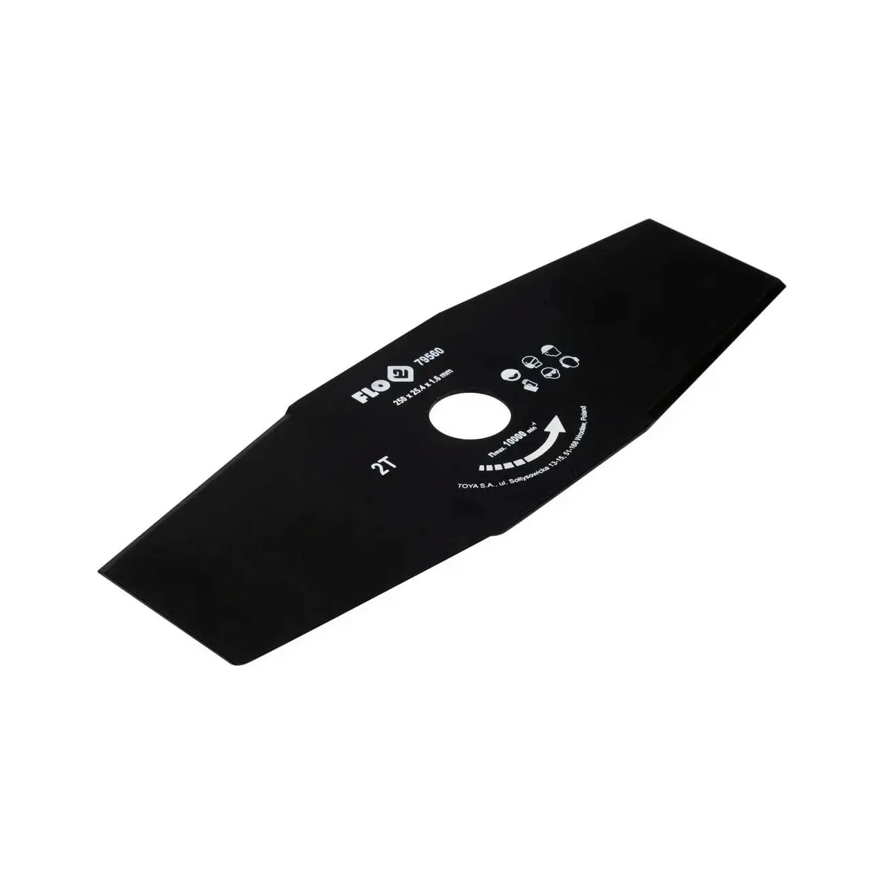 Cutit pentru motocoasa 250mm/25,4mm Flo 79560 1