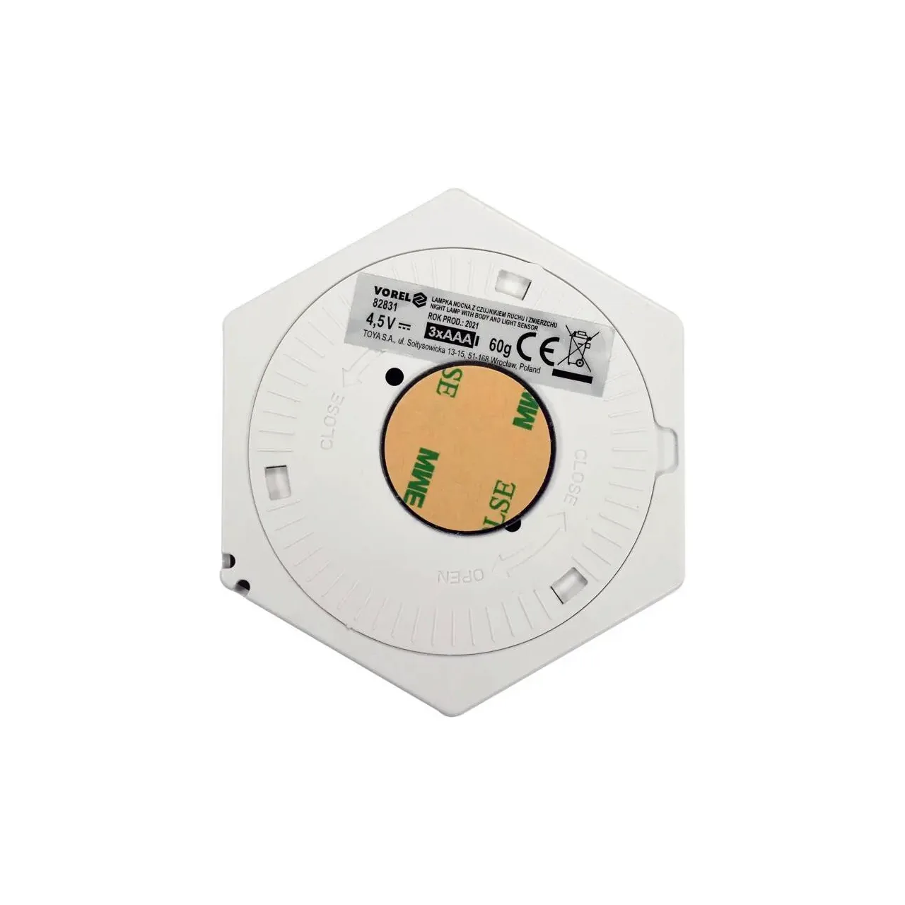 Lampa de veghe 50lm, 3aaa Vorel 82831 2