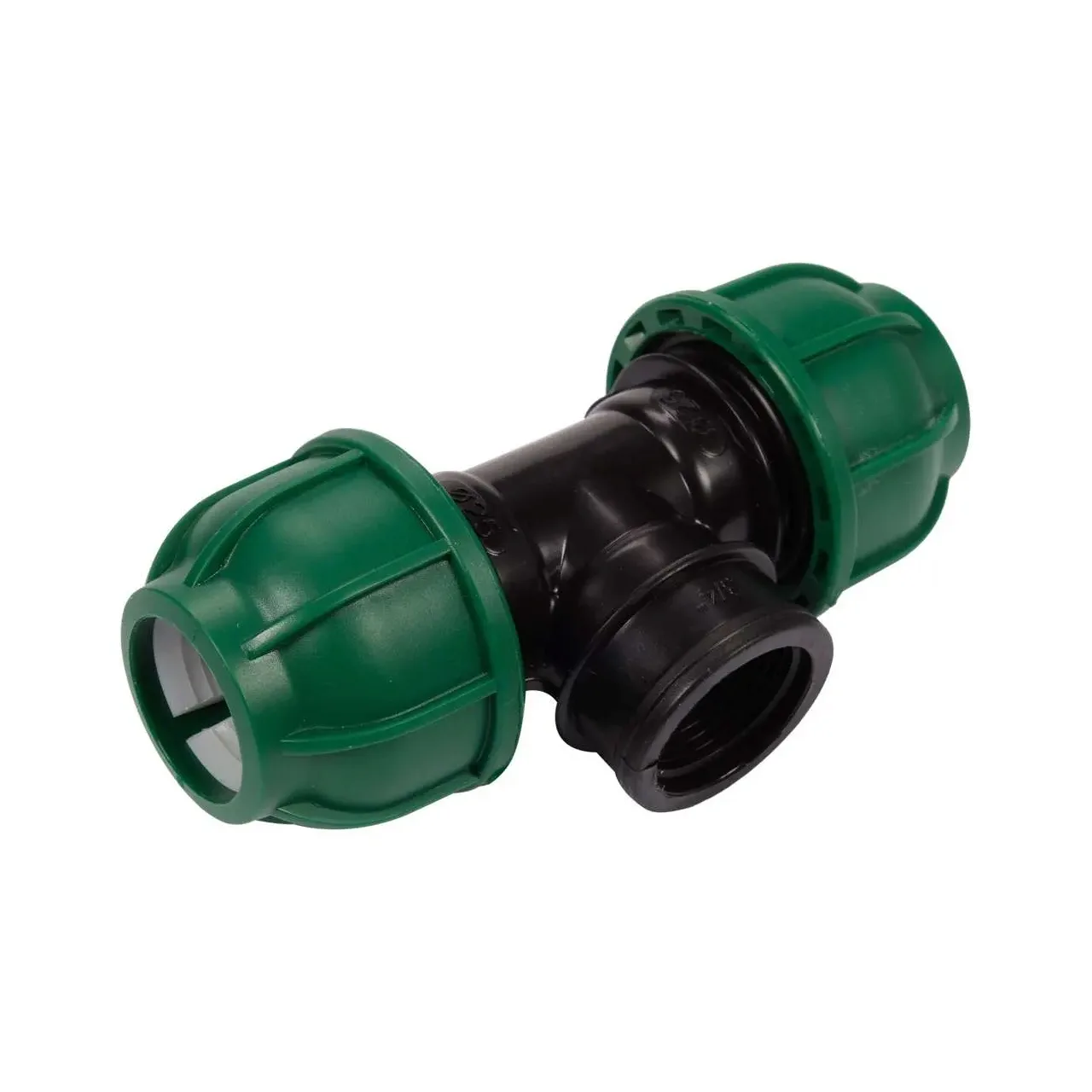 Conector pentru țevi dublu PP 15 x 3/4