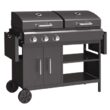 Grătar 2-în-1, gaz + cărbuni, 8,6 kw Lund 99649 5