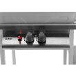 Gratar pe gaz,2 arzatoare,5.5 kw Lund 99658 17