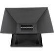 Vatra foc otel cu capac, 45 x 45 cm Lund 99715 8