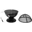 Vatră de grădină cu grilaj 54 cm, Lund 99717 6
