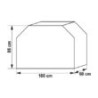 Husă grătar 100 x 60 x 95cm Lund 99760 1