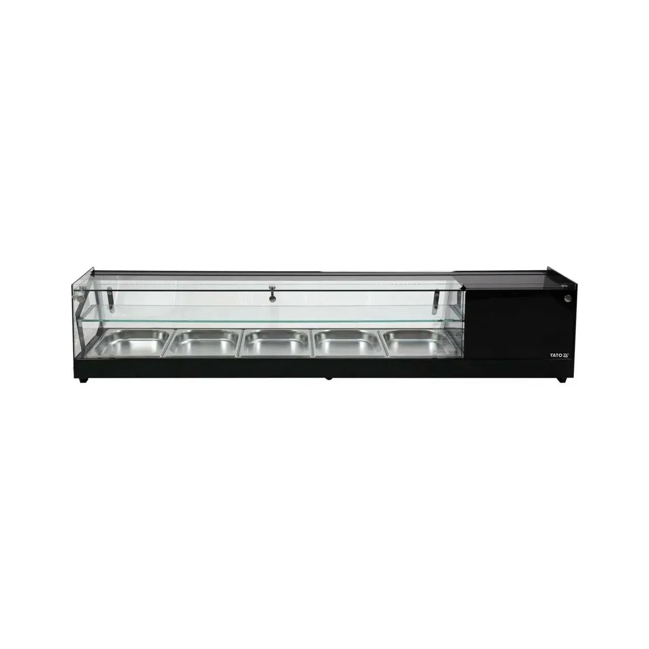 Vitrină frigorifică 5 x 1/2 GN 175 x 39 x 37 Yato YG-05007 1