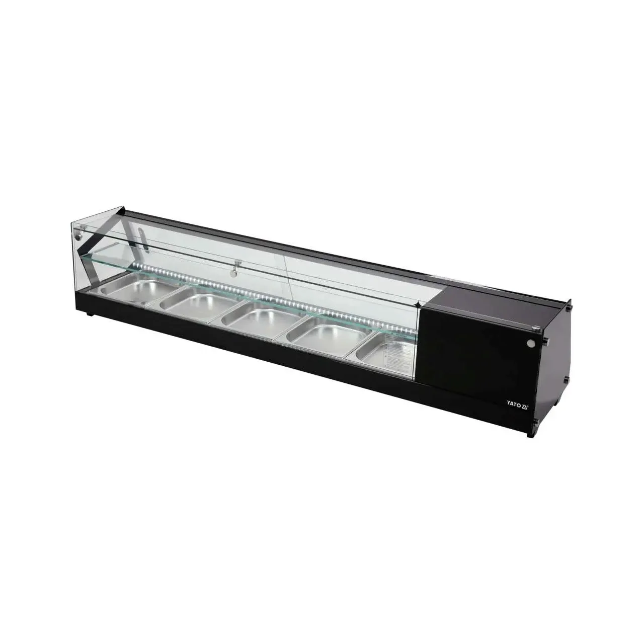Vitrină frigorifică 5 x 1/2 GN 175 x 39 x 37 Yato YG-05007 2