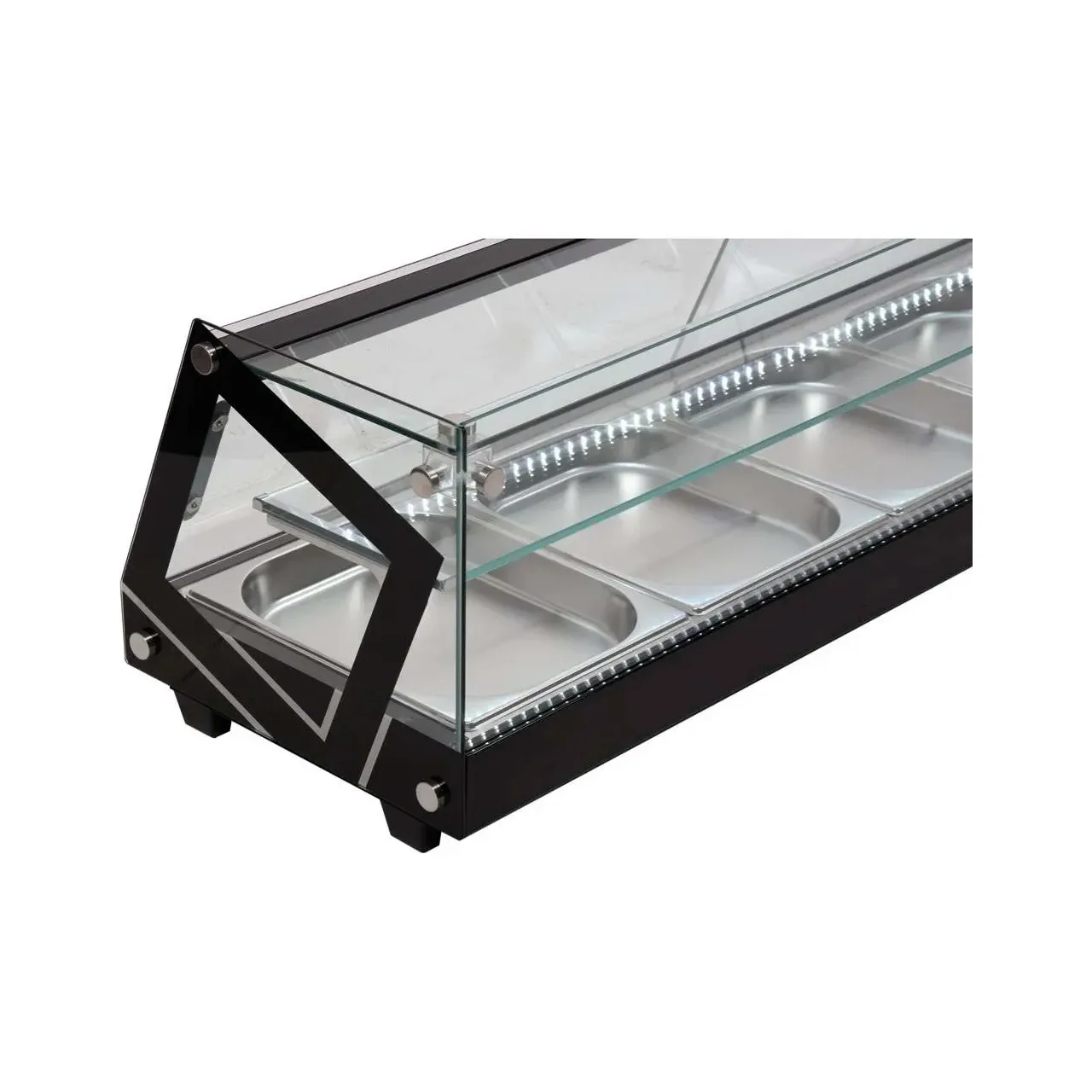 Vitrină frigorifică 5 x 1/2 GN 175 x 39 x 37 Yato YG-05007 3