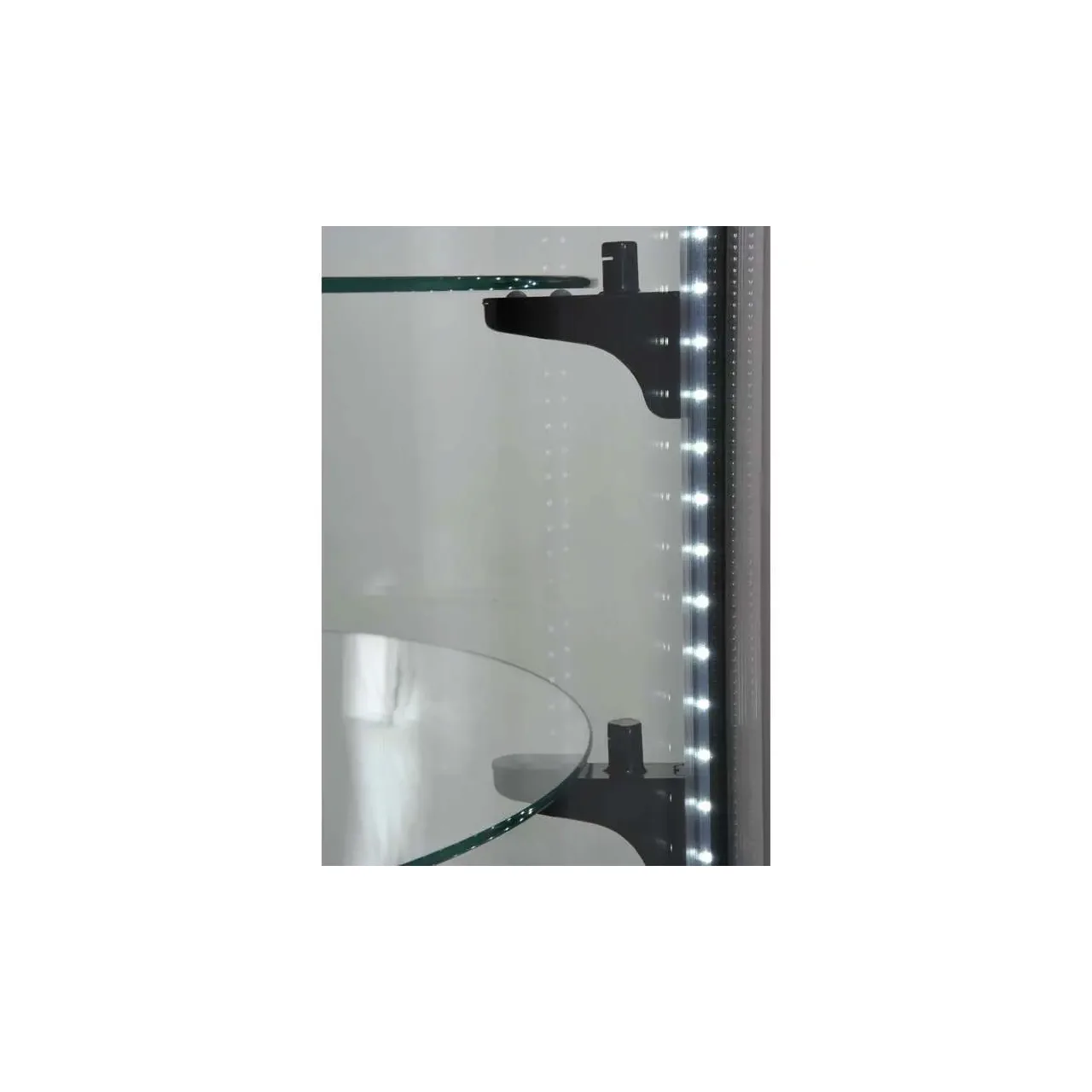 Vitrină frigorifică pentru prăjituri 400 l 68 x 68 x 1753 Yato YG-05098 5