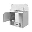 Masă rece cu extensie 240l, 2 uși, Yato YG-05260 2