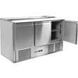 Masă rece pentru salate, 3 uși + capac, 368l, Yato YG-05290 13