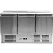 Masă rece pentru salate, 3 uși + capac, 368l, Yato YG-05290 15