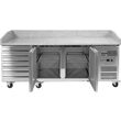 Masa rece pizza, 2 usi + 7 sertare, 580L, Yato YG-05310 8