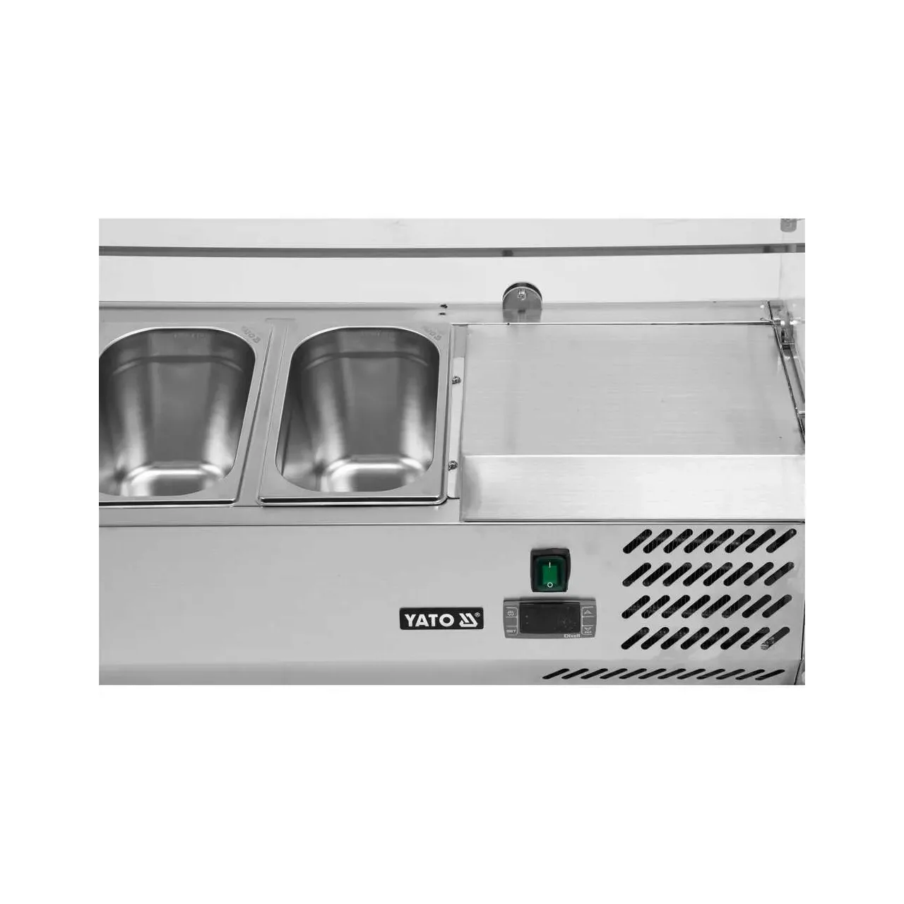 Extensie masă rece suplimentară 6 x 1/4 gastronorm GN 3