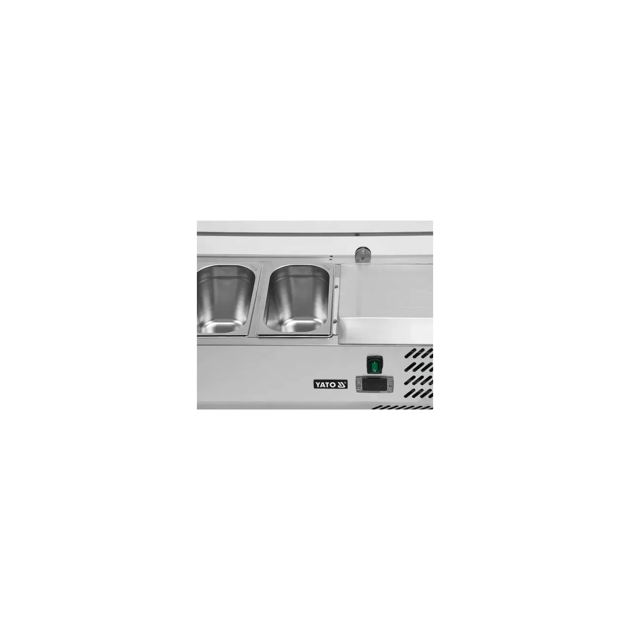 Display de răcire ​​reglabil 6 x 1/3 gastronorm GN 5