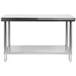 Masă de lucru 1500×600×h850mm cu spațiu de depozitare, Yato YG-09004 8