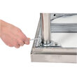 Masă de lucru 1600×600×h850 cu spațiu de depozitare, Yato YG-09005 1