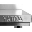 Masă de lucru 1600x600xh850+100mm cu spațiu de depozitare și tăblie, Yato YG-09025 13
