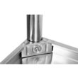 Masă de lucru 1600x600xh850+100mm cu spațiu de depozitare și tăblie, Yato YG-09025 15