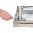 Masă de lucru 1000x700xh850+100mm cu spațiu de depozitare și tăblie, Yato YG-09031 2
