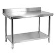 Masă de lucru 1000x700xh850+100mm cu spațiu de depozitare și tăblie, Yato YG-09031 11