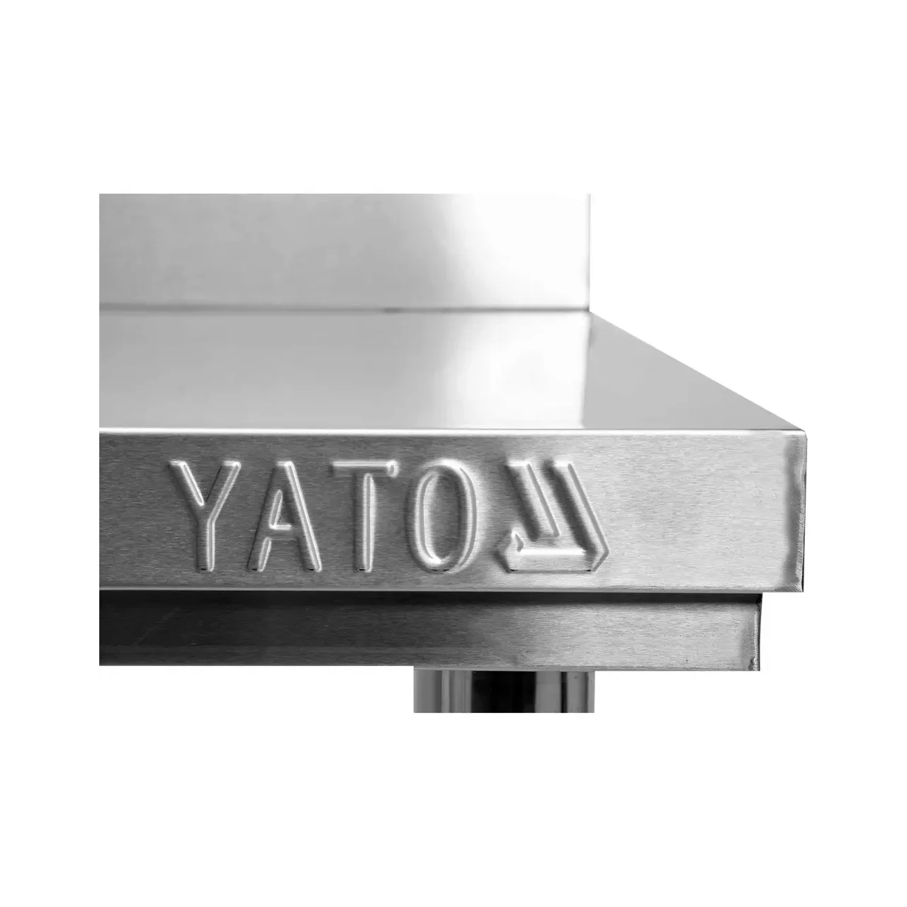 Masa de lucru 1500x700xh850+100mm cu spatiu de depozitare si tablie Yato YG-09034 4