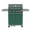 Grătar gaz itami 4+1, 14,5kw, verde, Yato YG-20035 6