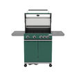 Grătar gaz itami 4+1, 14,5kw, verde, Yato YG-20035 8