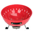Grătar cu cărbuni rotund, 54cm, roșu, Yato YG-20304 3