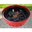Grătar cu cărbuni rotund, 54cm, roșu, Yato YG-20304 8