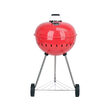 Grătar cu cărbuni rotund, 54cm, roșu, Yato YG-20304 11