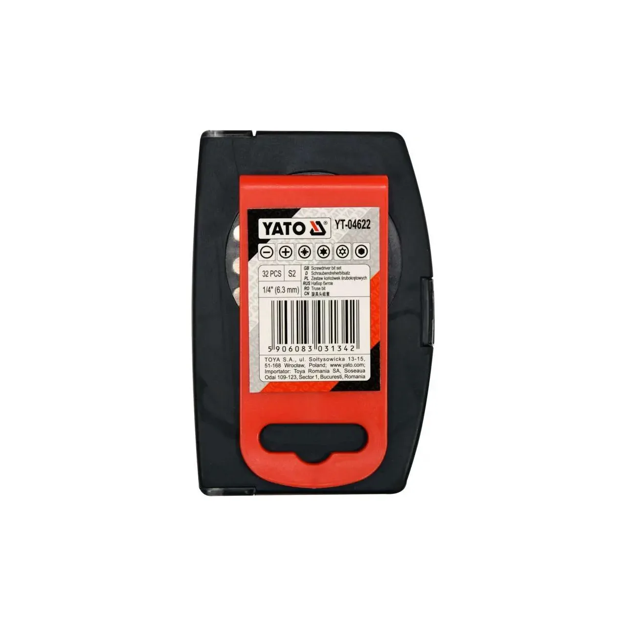 Trusa 32 de biti cu adaptor Yato YT-04622 5
