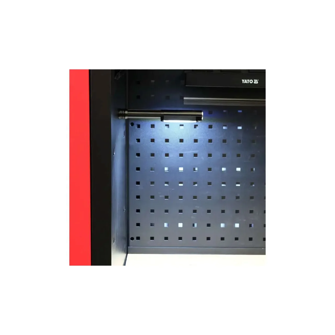 Lanterna atelier 400L m 3AA,IP44,COB led Yato YT-08522 5