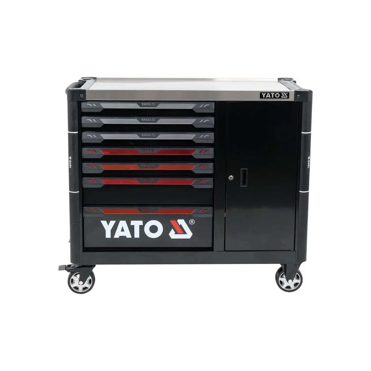 Dulap scule 7 sertare plus compartiment lateral Yato YT-09033 1