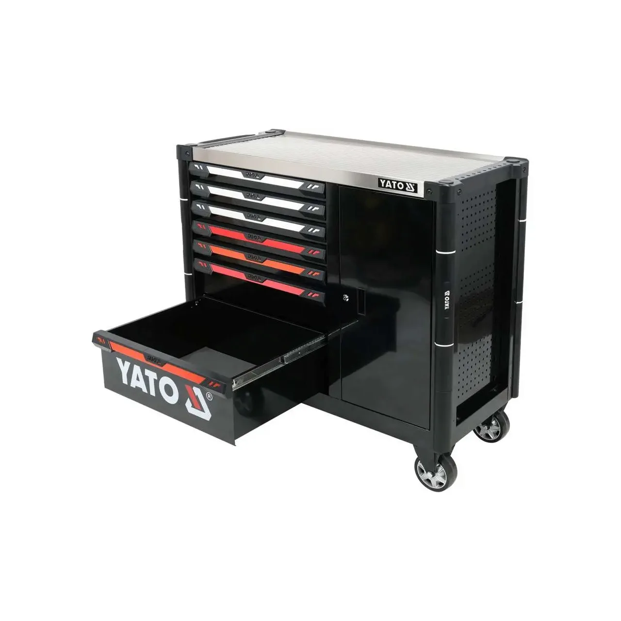 Dulap scule 7 sertare plus compartiment lateral Yato YT-09033 4