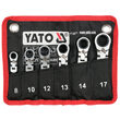 Set chei inelare cu clichet 6 buc, Yato YT-16977 1