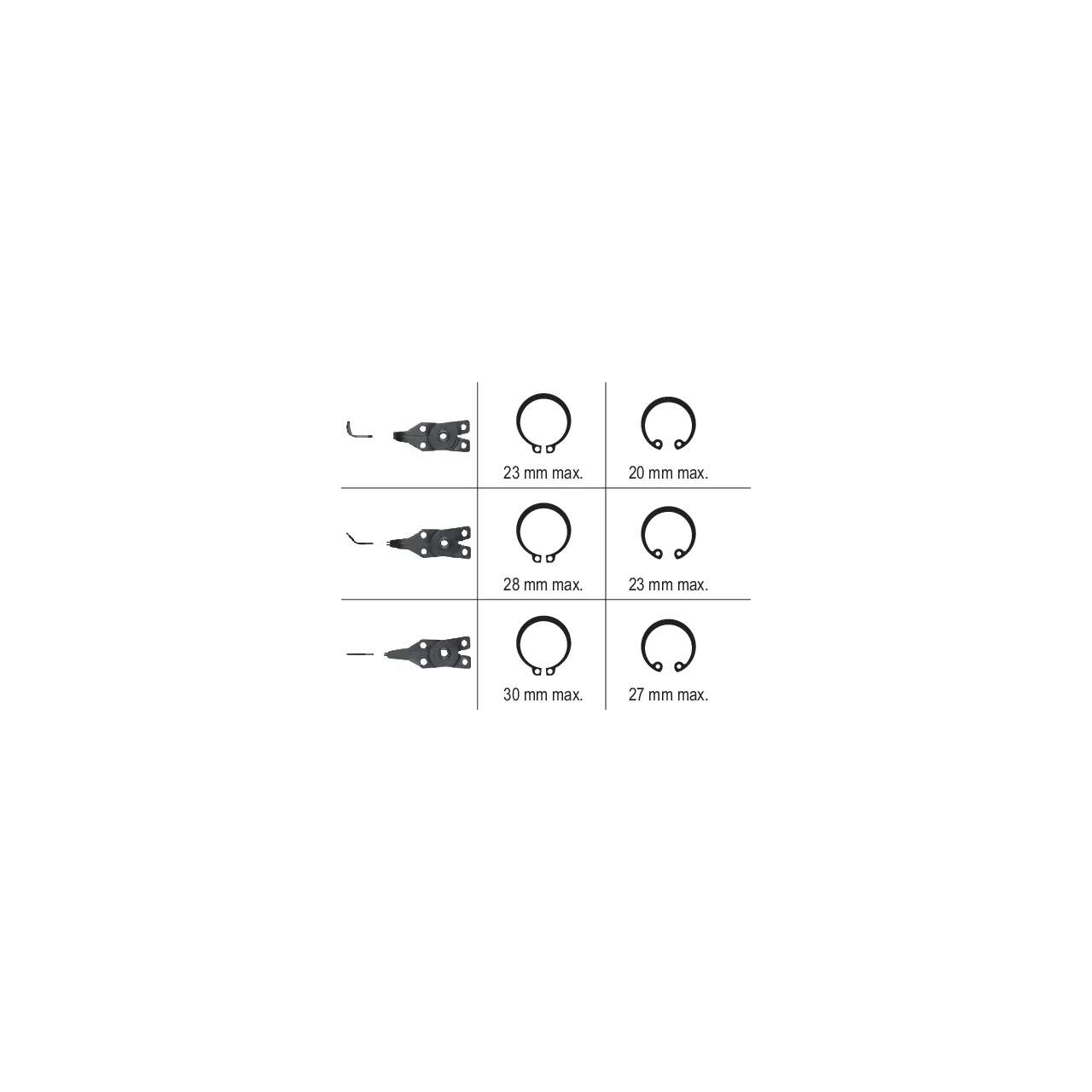 Set clesti seger varfuri diferite 160 mm Yato YT-2130 2