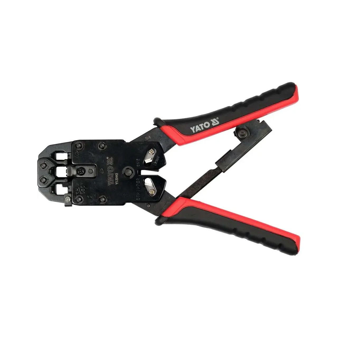 Clește pentru sertizarea mufelor RJ45 / RJ10 / RJ11 Yato YT-22443 1