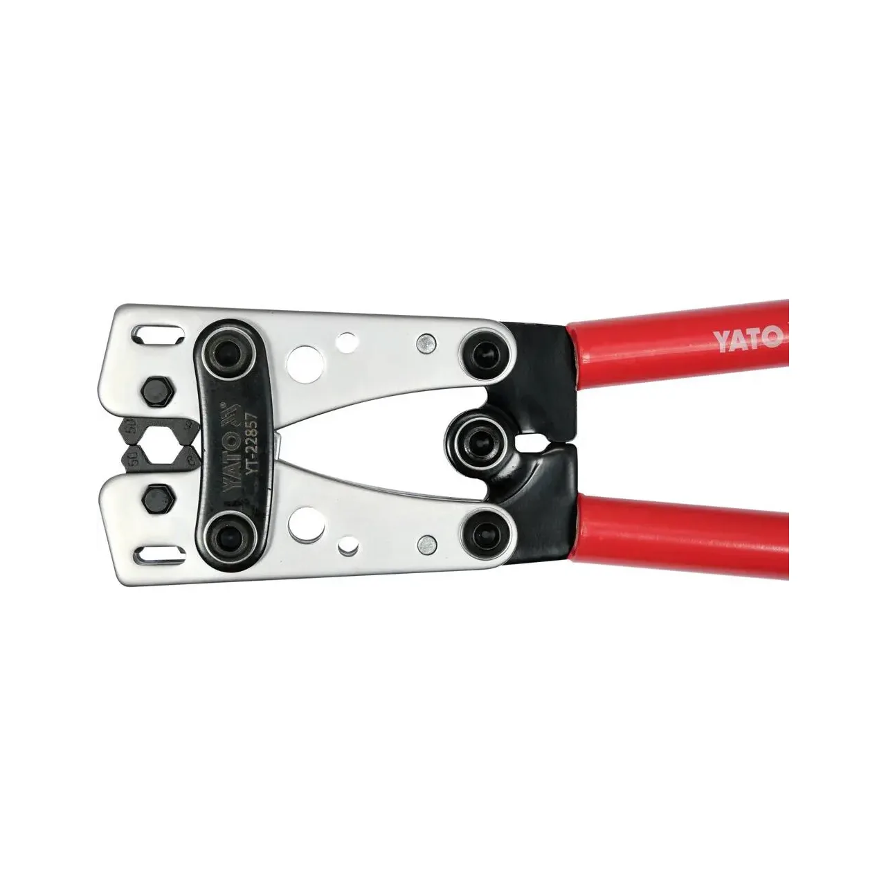 Presa mecanica pentru conectori cabluri 6-10-16-25-35-50 mm2 Yato YT-22857 3