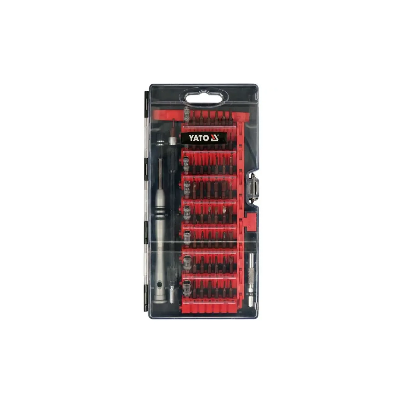 Kit de 61 piese pentru reparat telefon mobil  Yato YT-25760 2