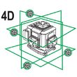 Laser verde 4d cu autoreglare, 16 linii, Yato YT-30424 15