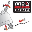 Hârtie abrazivă 80mm 20buc Yato YT-34693 3