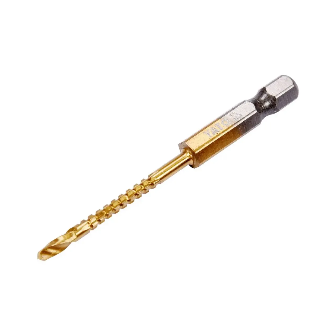 Burghiu freza prindere hexagonala 3,0mm hss-tin Yato YT-44820 1
